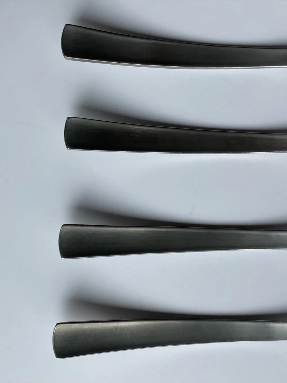 Lot Of 4 Gourmet Settings GS Carry On Flatware Forks 8” Long Stainless Steel